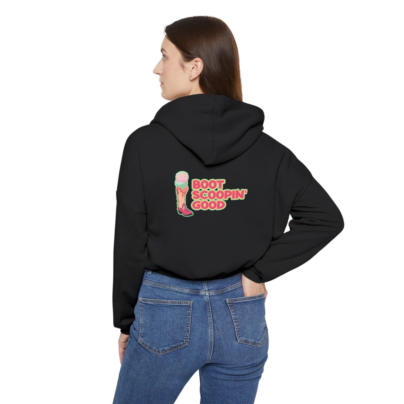GIDDY-UPS Cinched Hoodie - Image 4