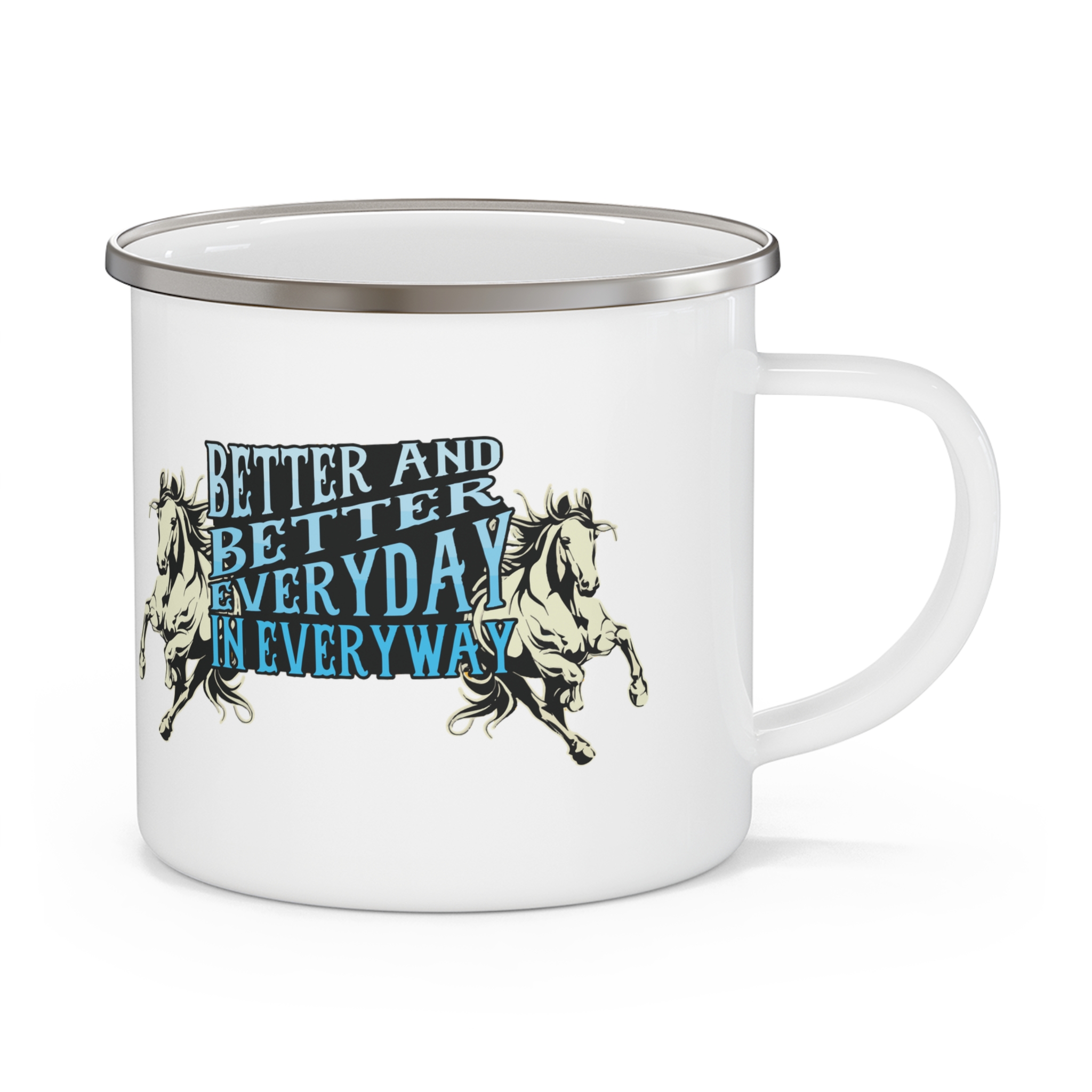 BETTER BLUE Camping Mug - Image 2