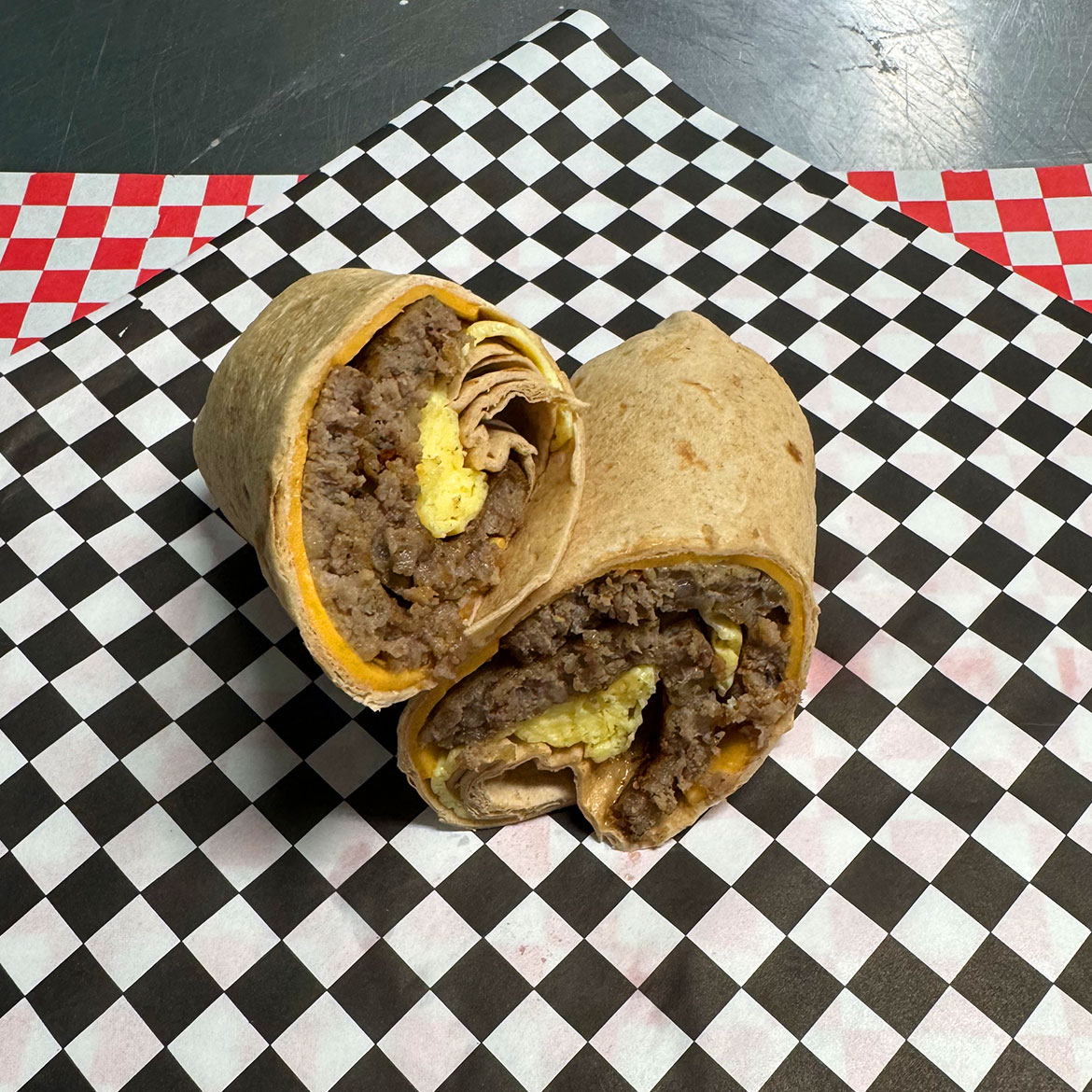 Sausage Egg Cheese Wrap